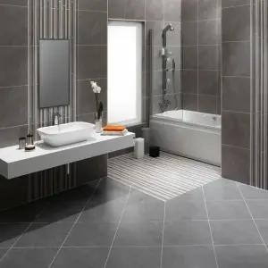 wide bathroom