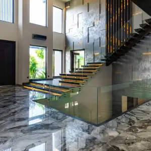 Shinny Marble Flooring