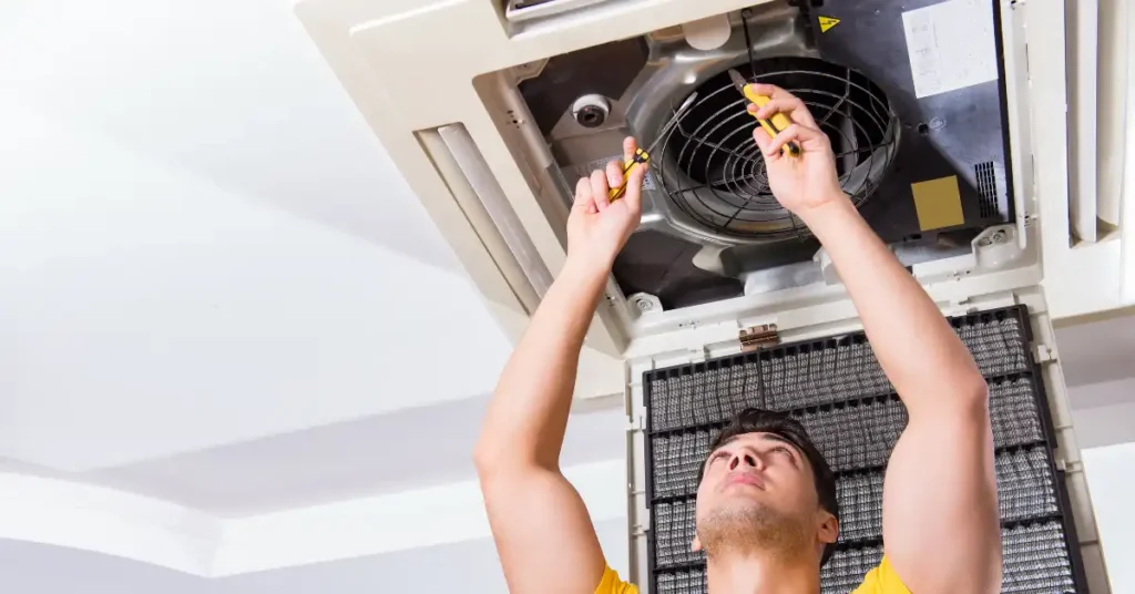 AC cleaning